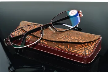 Leesbril de Lux Prima Doamnă Femei Bule Personalizat Doamna Antireflex Acoperite de Ochelari de Citit+1.0 +1.5 +2.0 +2.5 +3.0 +3.5+4.0