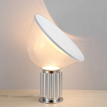 Italiană RadarTable Lampa De Designer Moderne De Sticlă, Lămpi De Masă Pentru Living Dormitor Birou De Studiu Lumina Decor Nordic E27 Lampă De Noptieră