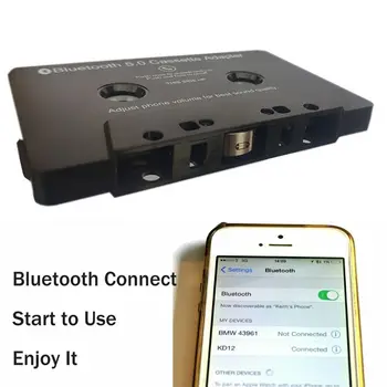 USB de Încărcare USB Bluetooth 5.0 Muzica Receptor Audio Auto Casetofon Adaptor MP3 Converter pentru iPhone Samsung Nokia HTC Smart