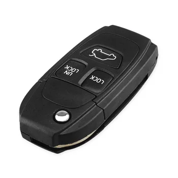KEYYOU 3 Butoane Telecomanda Flip Pliere Inteligent Cheie Auto Shell Caz Pentru Volvo XC70 XC90 V50 S60 V70 S80 Auto Key Fob Acoperi