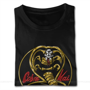 Ziua Cobra Kai Aur Tricouri Barbati Ieftine Personalizate Cu Mânecă Scurtă De Culoare Roșie Echipajul Gât Tricou