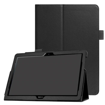 Caz pentru Huawei MediaPad T5 10 T3 9.6 M5 Lite 10.1 8.0 Tableta Funda Slim Suport Pliante PU Capac din Piele pentru Huawei M6 10.8 Caz