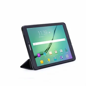 Ultra Slim smart din piele de Caz pentru Samsung Galaxy Tab S3 9.7 inch SM-T820/T825 capacul suportului pentru Samsung Tab S3 9.7 caz+Film+Pen