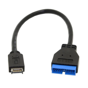 USB 3.1 Tip-C Mini 20 Pini pe Panoul Frontal Header USB 3.0 Standard 19/20Pin Antet Cablu de Extensie 30Cm Pentru Placa de baza Asus