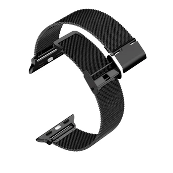 Milanese Loop trupa pentru Apple Watch curea Serie 5/4/3/2/1 42mm 44mm 38mm 40mm din Oțel Inoxidabil brățară watchband pentru iwatch 5/4
