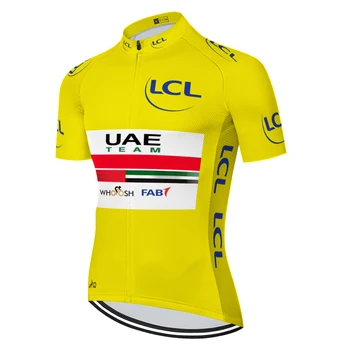 Noua echipa emiratele arabe unite bărbați ciclism jersey motociclist pantaloni scurți de vară respirabil abbigliamento ciclismo estivo în 2020 uomo iute uscat bicicleta îmbrăcăminte