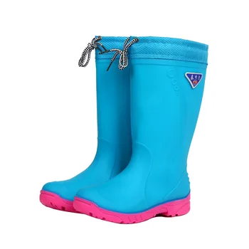 Swyviy Cizme Femei de Iarna Cald Pantofi Blană Cizme de Ploaie pentru Femei pentru Ploaie 2020 Nou Cizme de Zăpadă Înalt de Blană Eva Rainboots Lumina