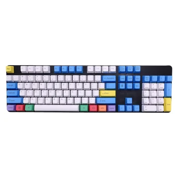 108Pcs/Set PBT Culoare de Potrivire Cheie Capac Taste Cherry MX Mecanice Keyboard Keycap Tastaturi Accesorii de Potrivire de Culoare