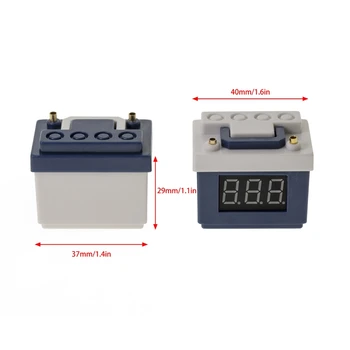 2-4S Baterie de Joasă Tensiune Alarmă Buzzer Indicator Tester Decor pentru Axial SCX10 Traxxas TRX4 1/10 1/8 RC Crawler