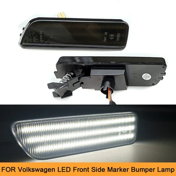 2Piece Masina Față de Semnalizare Laterale Lumini LED-uri Lampă de semnalizare Pentru Volkswagen GTI R32 MK4 Jetta Iepure Golf Cabrio Bora
