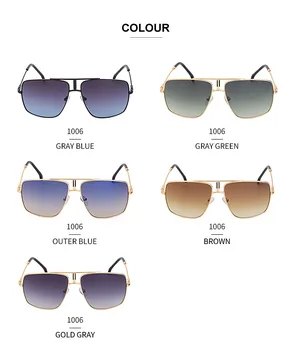 2020 DPZ noua moda vintage square bărbați metal pilot de lux ochelari de soare pentru femei versatile nuante ochelari de soare UV400 Oculos De Sol