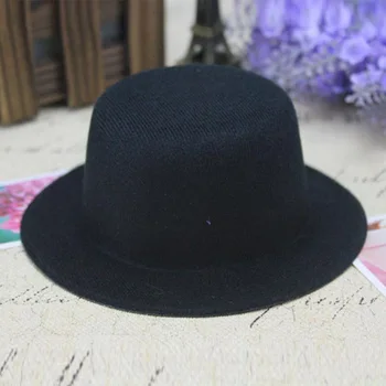 10buc/lot Mini Top Hat pentru Copii Fascinator Pălării Pălărie Bază Solidă Om Femeile Partid Găină Dans Pălărie DIY Meșteșug Caciulita