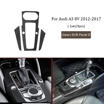 Styling auto Autocolante Pentru toate modelele Audi A3 8V 2018 2017 -2012 Accesorii Decorative de Interior Uși Castron Lumina de Citit Geas Schimbare Benzi