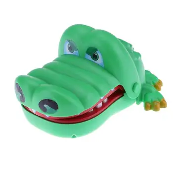 1buc moda Mare Crocodil Gura Dentist Musca Degetul Joc Amuzant Noutate Gag Jucarii pentru Copii de Joaca pentru Copii Distractiv 2020 fierbinte de vânzare