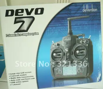 Walkera DEVO 7 2.4 G 7 Canale 2.4 g Transmițător DEVO7 7 Canal DSSS 2.4 G Transmițător Fără Receptor pentru Elicopter Walkera