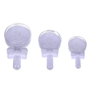 10buc Cutie de Bomboane Lollipop Plastic Transparent Cutie de Bomboane Container pentru Halloween Copii TB Vânzare