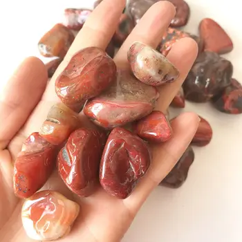 En-gros de 100g Naturale Sud-Agat Rosu Pietriș de Piatră Originale Mineral Dur de Piatră prețioasă Feng Shui Cristale