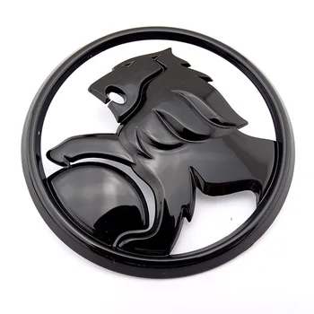 Negru din Plastic de Înaltă Calitate SS SSV SV6 VE VF 130mm Leu Emblema Auto Insigna 3D Autocolant Logo-ul Auto