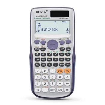 Calculator științific 417 Funcții Solar & buton baterie Calculadora Cientifica Student Examen Calculator FX-991es Plus