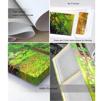 ArtSailing HD imprimare 5 bucata de panza panza de arta de imprimare de decorare imagini jungle lion acasă accesorii decor modern up-318