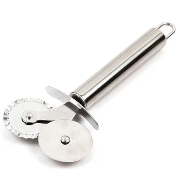 Pizza cutter din oțel Inoxidabil wheel cutter Plită dantela cuțit de Bicarbonat de instrumente instrumente de panificatie