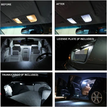 Interior lumini Led Pentru anul 2001 BMW Z3 plafoniera Harta Lumină de Curtoazie Ușă, Lumina torpedou Lumina