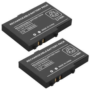 2 buc 3.7 V 1000mAh baterie Reîncărcabilă Litiu-ion Baterie pentru Nintendo DSL NDS Lite
