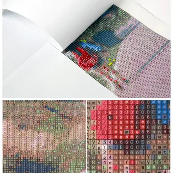 Zhui Stele 5D DIY Complet Piața de foraj de Diamant Pictura cruciulițe Moș Crăciun & Cat Broderie Pietre Mozaic decor acasă cadou