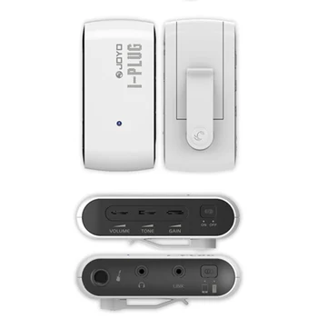 Joyo mi-plug Portabil de Chitara Electrica Mini Amplificator pentru Căști cu Built-in Overdrive Efect pentru iPhone/Samsung Android/Fereastra
