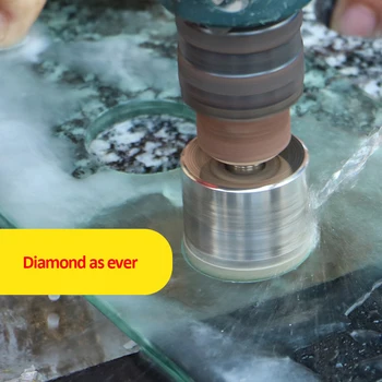 1 buc core drill bit 6-100mm sticlă burghiu de înaltă calitate Gaura văzut burghiu Pentru granit/sticla/ceramica/faianta/marmura burghiu de diamant