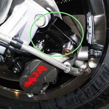 Aluminiu Suportului Etrierului de Frână Adaptor Disc de Frână Etrier Converter Muntele Adapte Pentru Vespa GTS300 GTS 300 de Sprint Primavera
