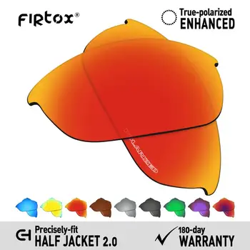 Firtox Anti-Apa de mare, cu Lentile Polarizate de Înlocuire pentru Oakley Half Jacket 2.0 OO9144 Ochelari (Lentile Numai) - mai Multe Culori