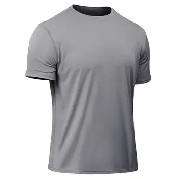 Iute Uscat Moda Tricou O de Gât pentru Bărbați Tricou Fitness Camasa Casual Pentru bărbați 2018 Vara Respirabil harajuku Plus Dimensiune T-Shirt F2