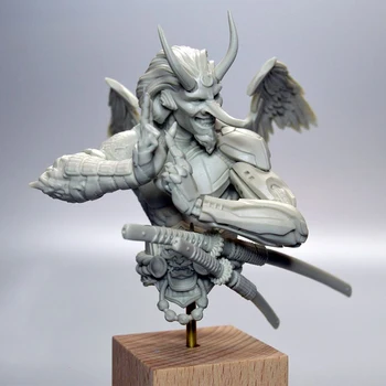 1/10 vechi fantasy warrior bust Rășină figura truse Model in Miniatura gk Unassembly Nevopsite