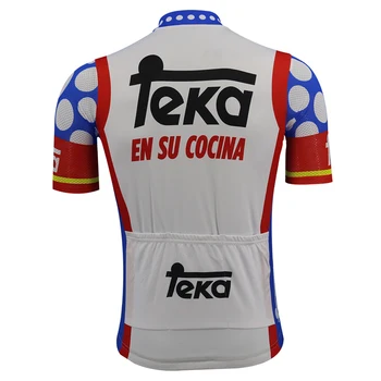 Spania echipa retro ciclism jersey ropa ciclismo maneci scurte mtb jersey go pro biciclete clasice de îmbrăcăminte în aer liber maillot