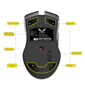 Mecanice Defini Joc de TIP C cu Fir 2400 DPI Reglabil Mouse-ul Soareci Pc-ul de Jocuri de noroc de Divertisment Birou Accesorii Laptop