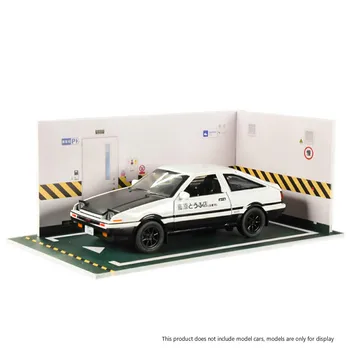 Loc de parcare scena garaj de fundal de perete pentru 1/32 simulare aliaj model de masina model de masina PVC bord