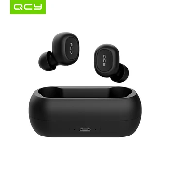 QCY T1C 5.0 TWS căști Bluetooth mini stealth 3D stereo setul cu cască fără fir cu încărcare mobil cutie de depozitare