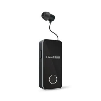 FineBlue F2 bluetooth 10 ore vorbind aliaj de aluminiu de apel vibratii Wireless Bluetooth V5.0 Set De Căști In-Ear Cu Rezistență Mare La Tracțiune Guler