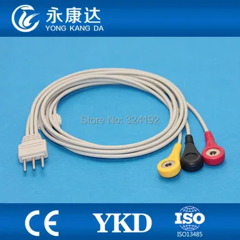 Holter 3 leadwires cablu IEC Anticipate, cu CE&ISO13485 s-a dovedit
