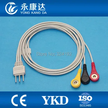 Holter 3 leadwires cablu IEC Anticipate, cu CE&ISO13485 s-a dovedit