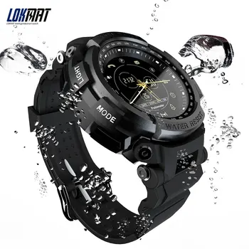 50 M rezistent la apă Ceas Inteligent LOKMAT MK28 Sport Ceas Inteligent Bluetooth Memento Apel Digital Bărbați Ceas Smartwatch Pentru Android IOS