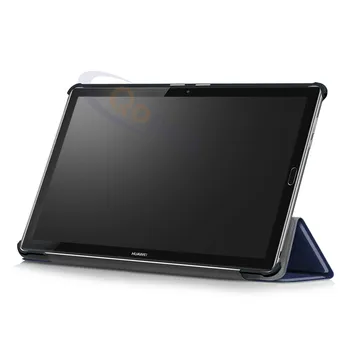 Qosea Pentru Huawei Mediapad M5 8.4 inch Magnet PU Piele Smart Stand Caz Tablet PC Pentru Mediapad M5 10.8 inch Sta Capacul din Spate