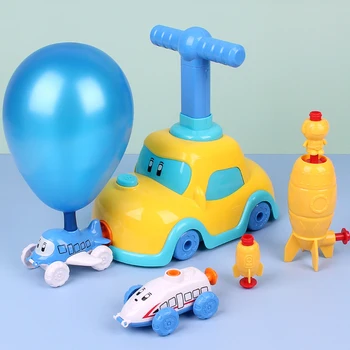 Noua Putere Balon Jucărie Mașină de Inerție Putere Balon lansator de Educație Experiment de Puzzle Distractiv pentru Copii