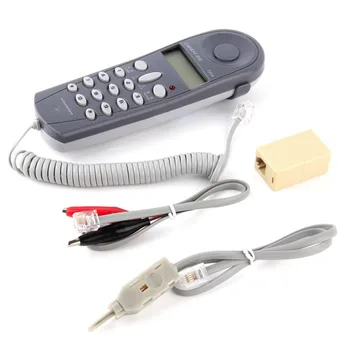 Telefon Telefon Fundul Test Tester Lineman Instrument Cablu de Rețea Set Aparat Profesional C019 Verificați Linia Telefonică Vina