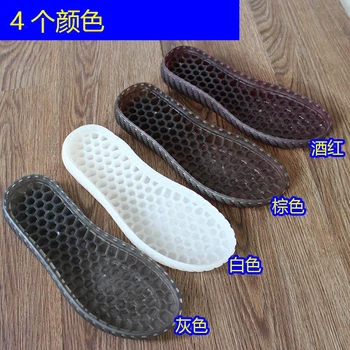 Tălpi de cauciuc toamna iarna cârlige tălpi cristal transparent pantofi anti-alunecare ale tendoanelor de jos în mână-tricotate din lână papuci sandale