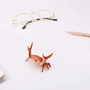 Noi Japoneză Creative Drăguț Crab Stilou Titularul De Haltere Crabi Toc Suport Raft De Depozitare Cadou De Papetărie