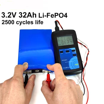 Liitokala 3.2 V 32Ah acumulator LiFePO4 fosfat 32000mAh pentru 12V 24V Masina Motocicleta cu motor baterii modificare+Turn Nichel