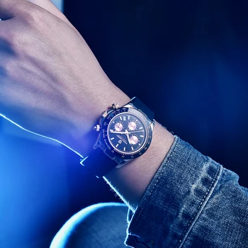 PAGANI DESIGN de Brand de Top Bărbați Cuarț Ceasuri de Moda de Lux, Oameni de Afaceri, Ceasuri de mana Barbati Sport Cronograf Relogio Masculino