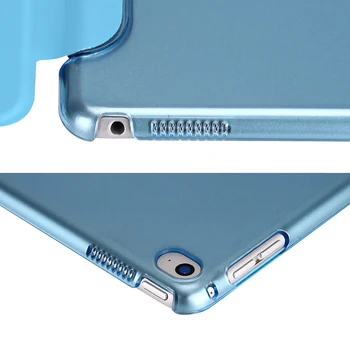 Pentru iPad Mini 1 2 3 PU Caz din piele Ultra Slim Magnet Somn Trezesc Smart Cover Shell pentru iPad Mini 4 Mini 5 Caz 2019 Funda